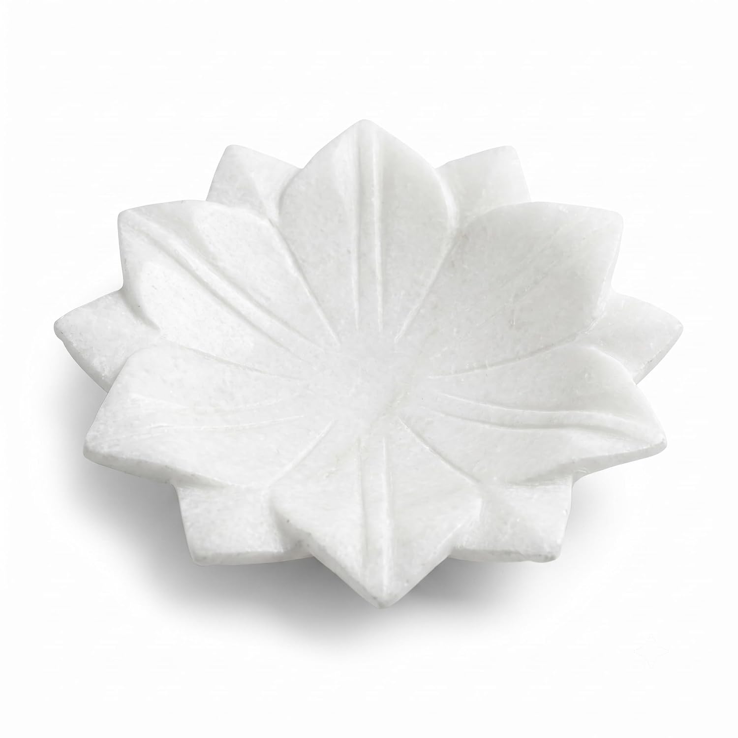 Marble Bowl Lotus Shape for Home Decor